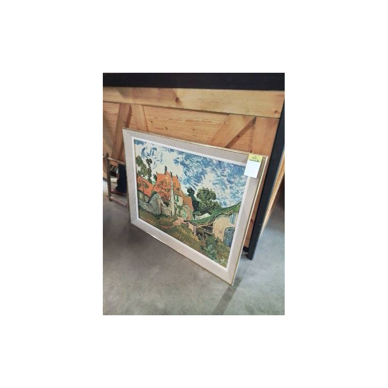 REPRODUCTION RUE D’AUVERS SUR OISE VINCENT VAN GOGH 