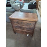 COMMODE BOIS MOULURÉ 3 TIROIRS STYLE LOUIS XV