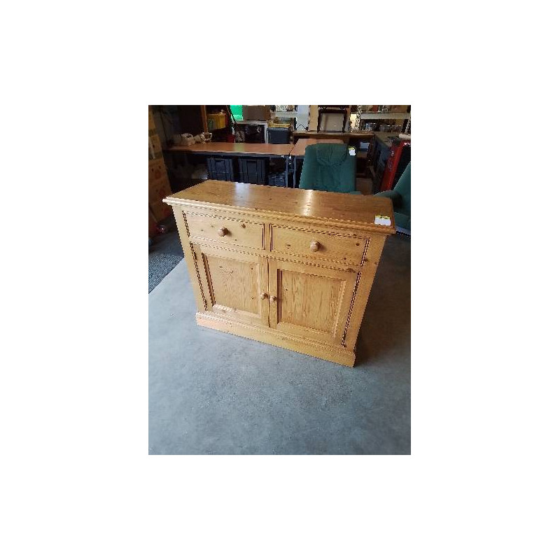 BUFFET PIN INTERIOR’S 2 TIROIRS 2 PORTES
