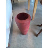 VASE CÉRAMIQUE ROUGE 48CM