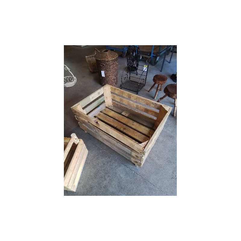 CAISSE RECTANGULAIRE BOIS CLAIR 