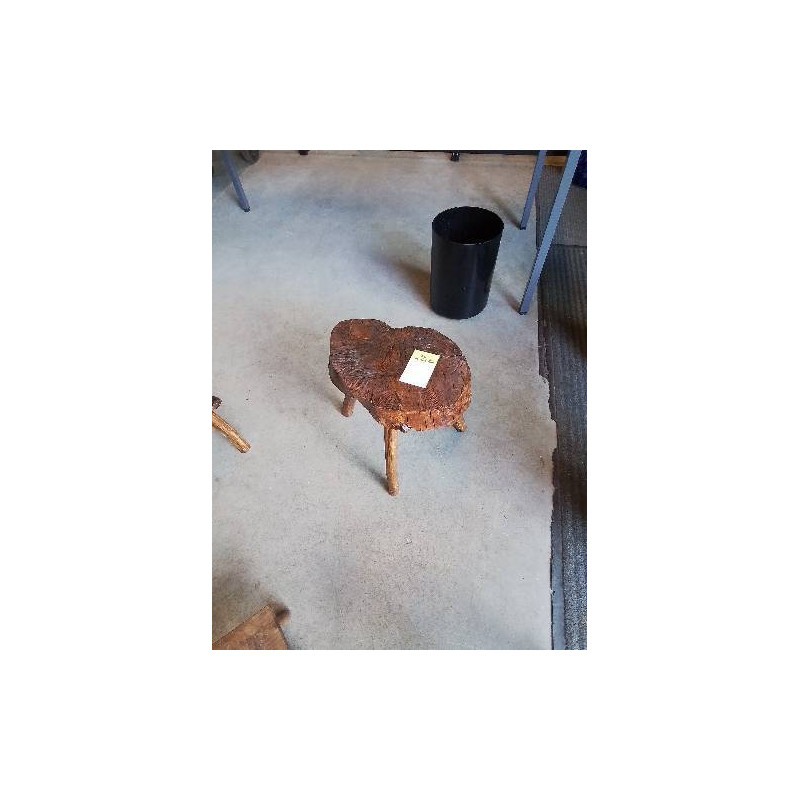 PORTE PLANTE TRIPODE BOIS NATUREL 