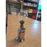 LAMPE PIGEON LA PARISIENNE MÉTAL CHROMÉ ET VERRE