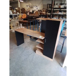 BUREAU ARMOIRE BOIS CLAIR...
