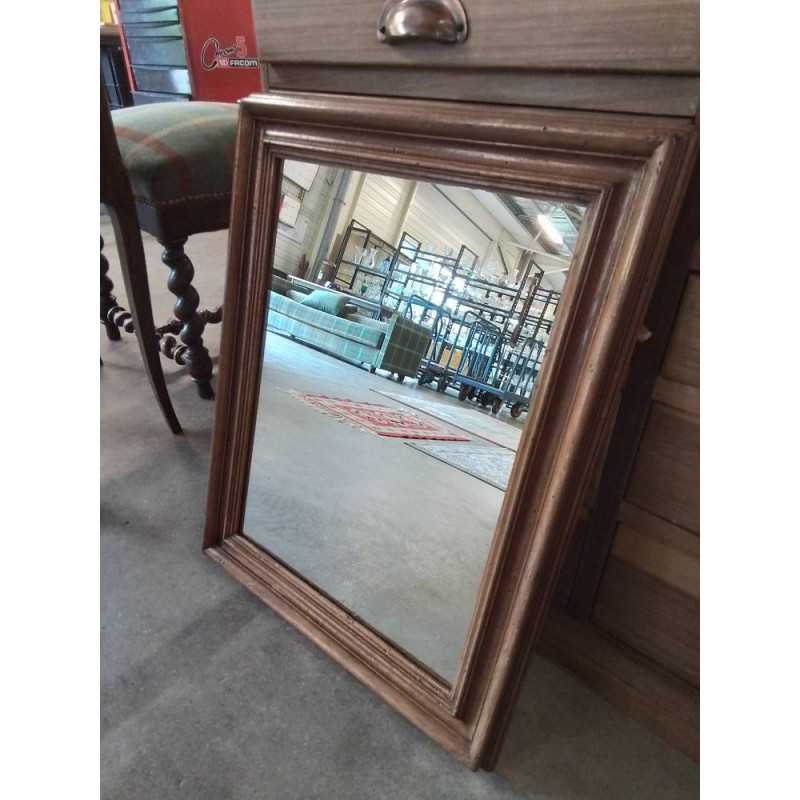 MIROIR RECTANGULAIRE BOIS MOULURÉ 