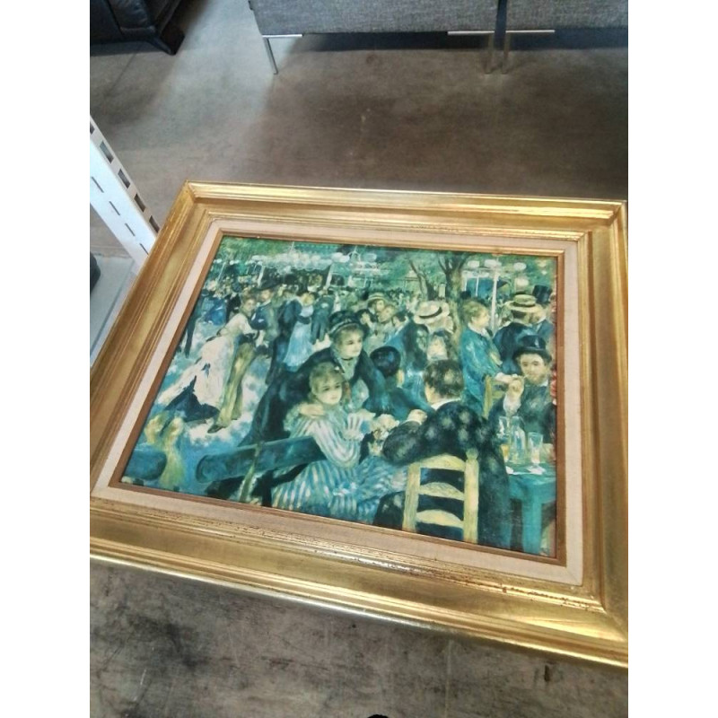REPRODUCTION RENOIR CADRE DORÉ 
