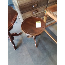 SELLETTE RONDE BOIS TRIPODE