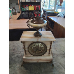 HORLOGE DE CHEMINÉE MARBRE...