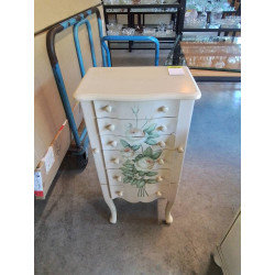 COMMODE A BIJOUX BOIS BLANC...