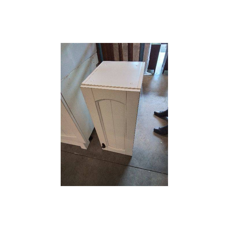 ÉLÉMENT MURAL BOIS BLANC 1 PORTE