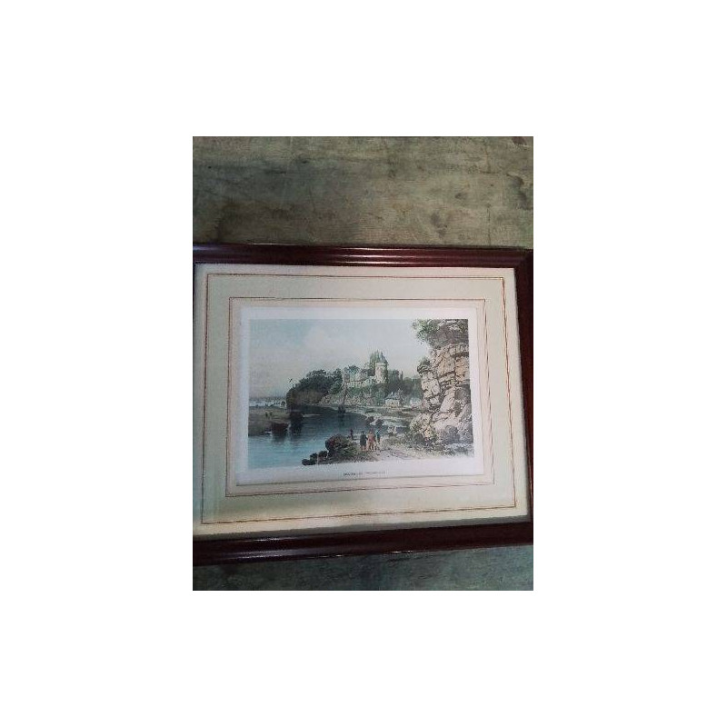 GRAVURE CHATEAU DE TANCARVILLE