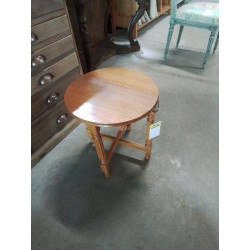 TABLE BASSE RONDE PLIANTE...
