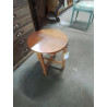 TABLE BASSE RONDE PLIANTE BOIS CLAIR