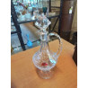 CARAFE CRISTAL TAILLÉ MAIN SOUFFLÉ BOUCHE 24% PLOMB