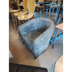 FAUTEUIL GONDOLE TISSU...
