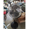 VENTILATEUR OSCILLANT RÉGLABLE HAUTEUR RESINE ET MÉTAL CHROMÉ PUR LINE  BC46BSN