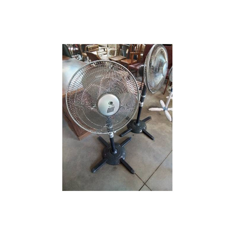 VENTILATEUR OSCILLANT RESINE ET MÉTAL CHROMÉ ALPATEC VL4452