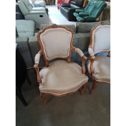 CABRIOLET BOIS CLAIR ASSISE...