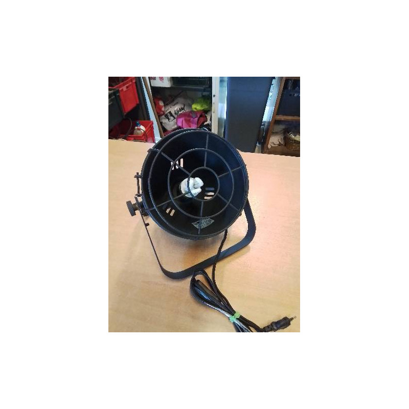 LAMPE SPOT ORIANTABLE MÉTAL NOIR STYLE INDUSTRIEL 