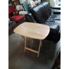 TABLE D’APPOINT PLIANTE BOIS CLAIR 