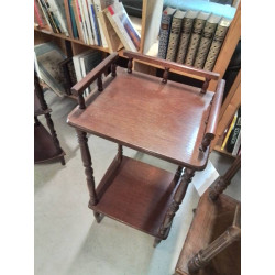CONSOLE A GALERIE ET COLONNES 