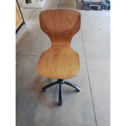 CHAISE DE BUREAU BOIS MOULE...