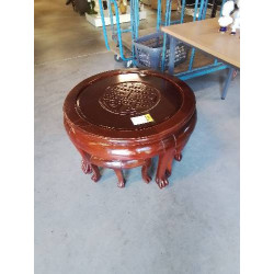 TABLE BASSE RONDE ET SES 4...
