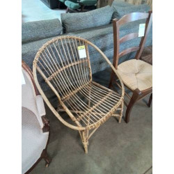 FAUTEUIL GONDOLE ROTIN...