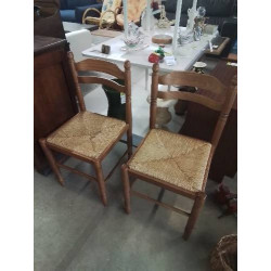 PAIRE DE CHAISES DE CUISINE...