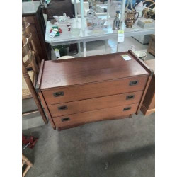 COMMODE 3 TIROIRS BOIS...