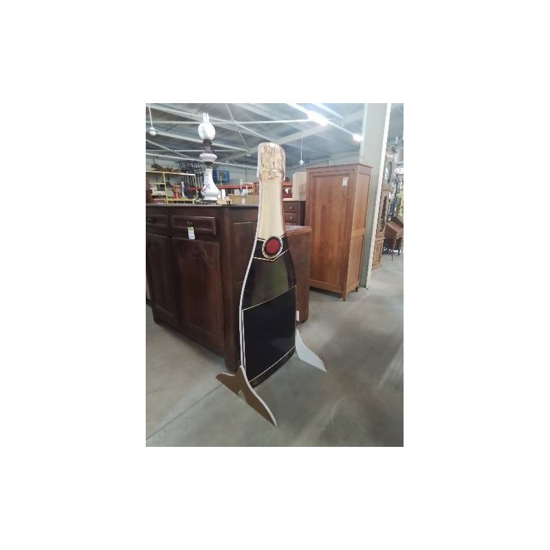 PANNEAU BOUTEILLE DE CHAMPAGNE 180CM