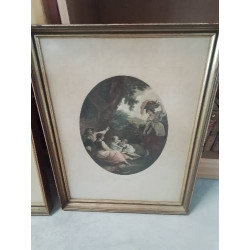 GRAVURE NOONDAY PEINT PAR...