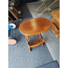 CONSOLE PORTE REVUES BOIS A BARREAUX 1 TIROIR 