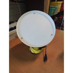LAMPE MÉTAL JAUNE DESIGNOLA...