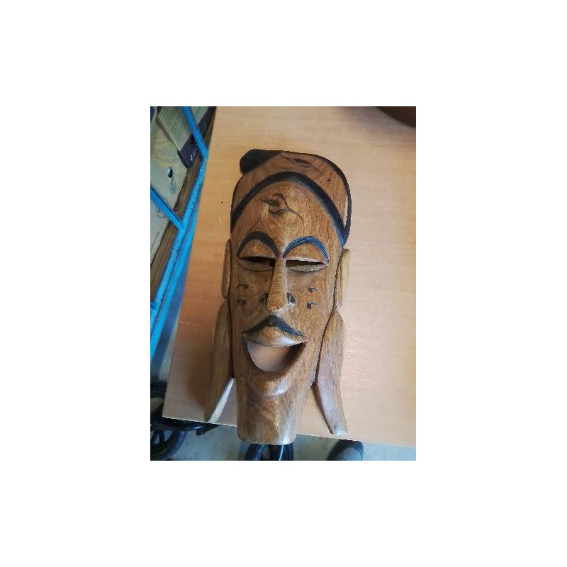 MASQUE AFRICAIN BOIS