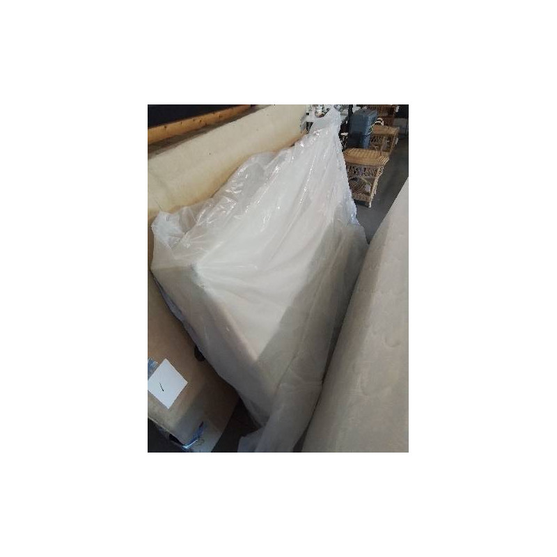 SOMMIER TAPISSER A LATTES TRECA AVEC PIEDS 90X200