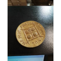 MÉDAILLE BRONZE NUL NE PEUT...