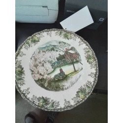 ASSIETTE CÉRAMIQUE JOHNSON...