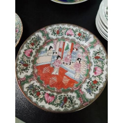 ASSIETTE PORCELAINE CHINOIS...