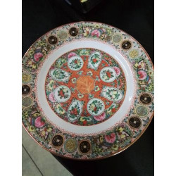 ASSIETTE PORCELAINE...