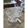 PAIRE DE BOUGEOIRS CRISTAL DE VANNES