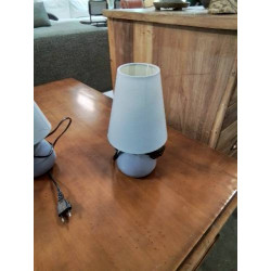 LAMPE CÉRAMIQUE BLEU AJ BLEU