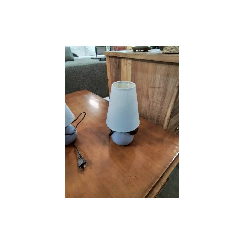 LAMPE CÉRAMIQUE BLEU AJ BLEU