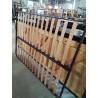 SOMMIER A LATTES CADRE MÉTAL MARRON DUVIVIER DUREV 140X190CM