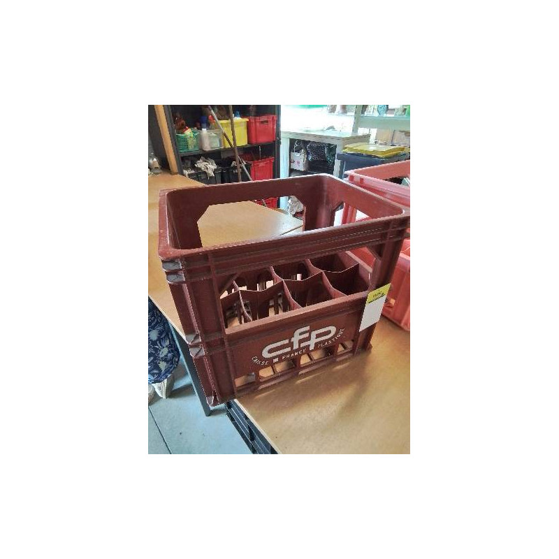 CASIER A BOUTEILLES RÉSINE ROUGE CFP 