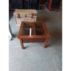 TABLE BASSE CARRÉE BOIS...