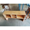 BIBLIOTHÈQUE BOIS 4 NICHES