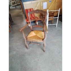 FAUTEUIL DE CHEMINÉE BOIS...
