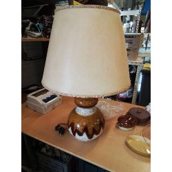 LAMPE CÉRAMIQUE  OCRE AJ...