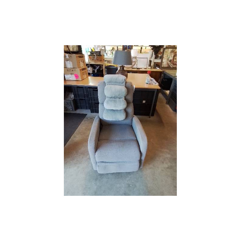 FAUTEUIL RELAX ELECTRIQUE TISSU GRIS